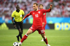 Christian Eriksen, Denmark, Piala Dunia 2018