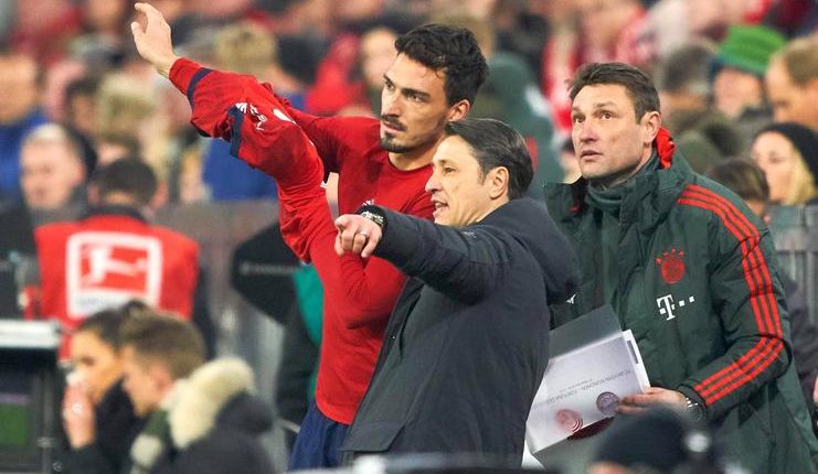 Mats Hummels kerap dicadangkan di Bayern Munich oleh Niko Kovac.