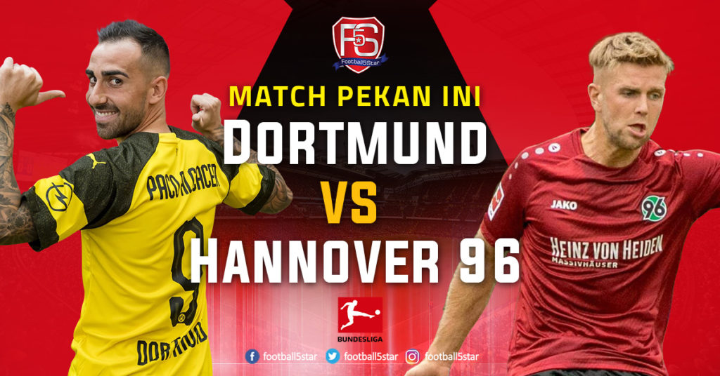 Prediksi Borussia Dortmund vs Hannover 96