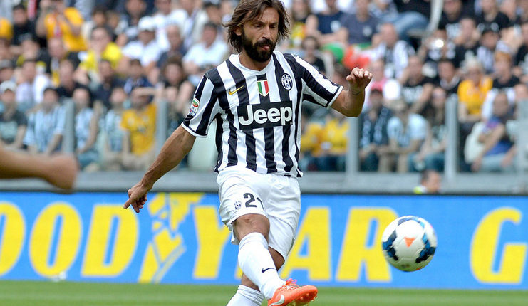 Andrea Pirlo gabung Juventus secara gratis dari AC Milan pada 2011.