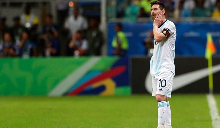 Lionel Messi Argentina Kolombia