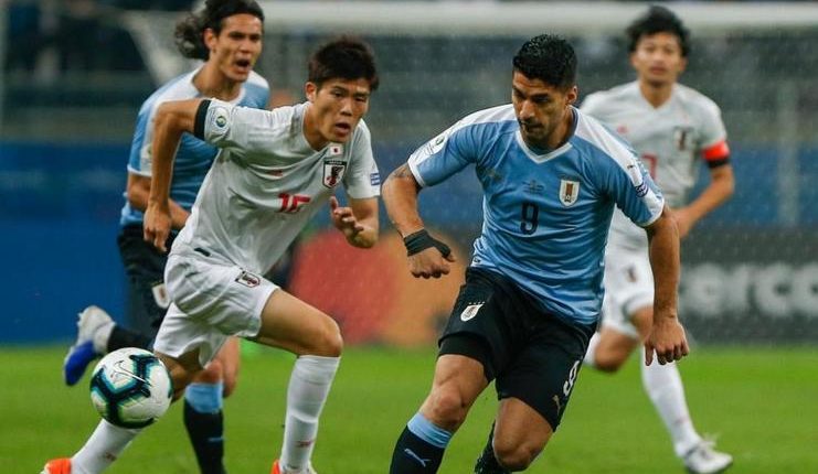 Luis Suarez kembali mencetak gol dalam laga Uruguay vs Jepang pada lanjutan fase grup Copa America 2019.