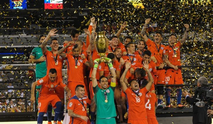 Timnas Cile meraih hadiah 6,5 juta dolar AS saat juara Copa America Centenario pada tiga tahun silam.