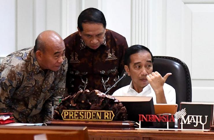 Presiden Jokowi Menpora Sekretariat Presiden