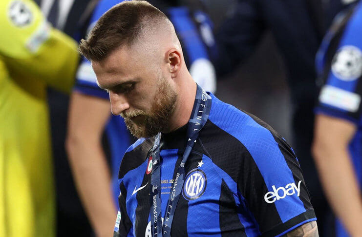 Milan Skriniar Resmi Dilepas Inter Milan 1 Milan Skriniar Sedih Laga Terakhirnya di Inter Berakhir dengan Kekalahan (Telegrafi)