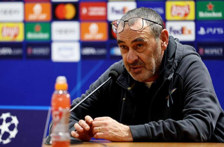 Maurizio Sarri Resmi Kembali ke Lazio 1 Maurizio Sarri Kecewa Lazio Hanya Kalahkan Bayern Munich 1-0 (@iMiasanMia)