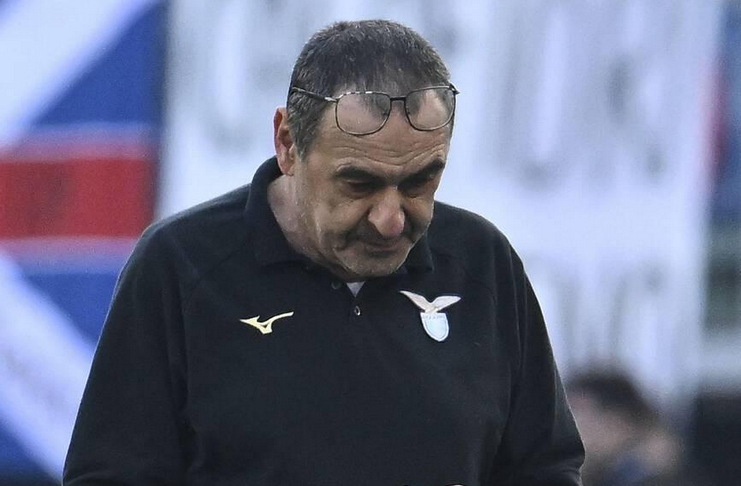 Direktur Lazio Konfirmasi Marco Baroni Minta Keluar dari Klub 3 Pelatih Lazio - Maurizio Sarri mundur - Alamy