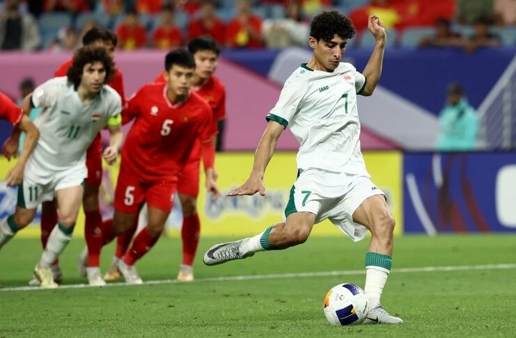 Penalti Ali Jassim menghentikan langkah timnas U-23 Vietnam di Piala Asia u-23 2024.