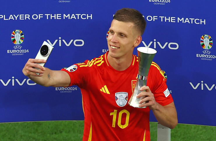 Dani Olmo Buka Suara Soal Masa Depannya: Ada Beberapa Opsi 1 Dani Olmo jadi pemain terbaik laga Spanyol vs Jerman.