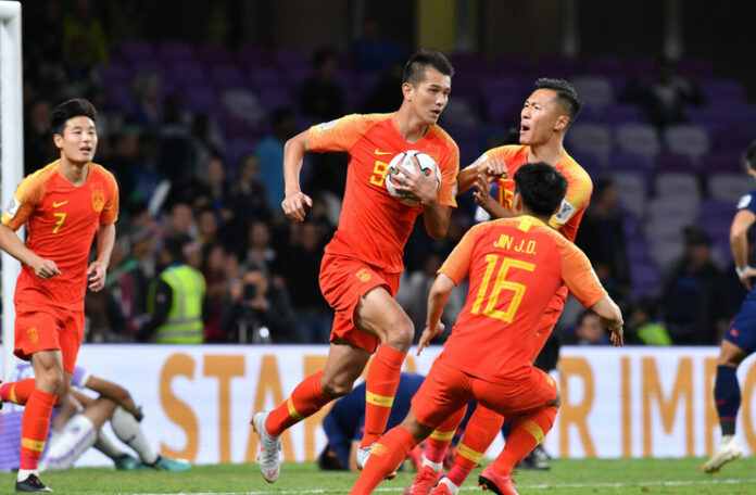 timnas cina - timnas indonesia