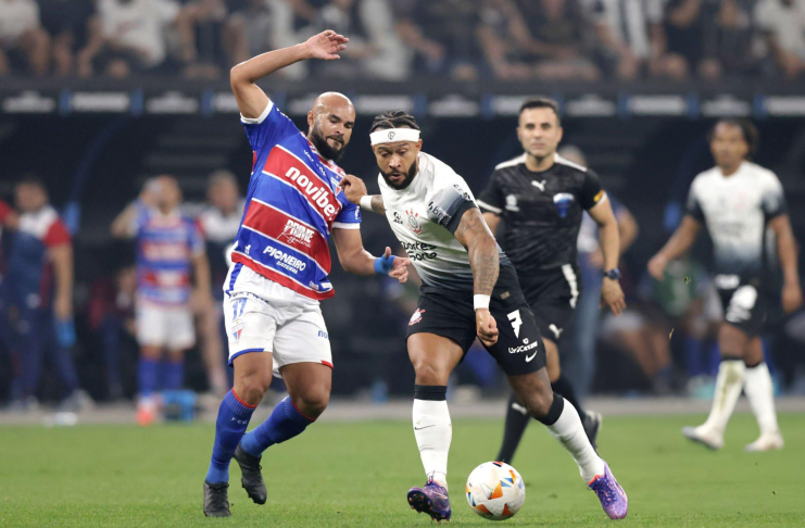 Kualitas Memphis Depay Bikin Pelatih Corinthians Tertegun 1 Debut Memphis Depay - Corinthians - Istimewa 2