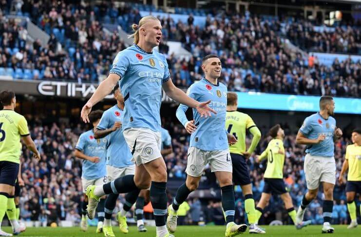Musim Ini Membosankan 3 Hasil Liga Inggris Man City Menang Tipis, Aston Villa Tertahan - Erling Haaland (Eurosport)