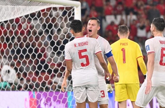 Fakta-Fakta Menarik Kemenangan Timnas Indonesia atas Arab Saudi - Rizky Ridho - Jay Idzes (AFC)