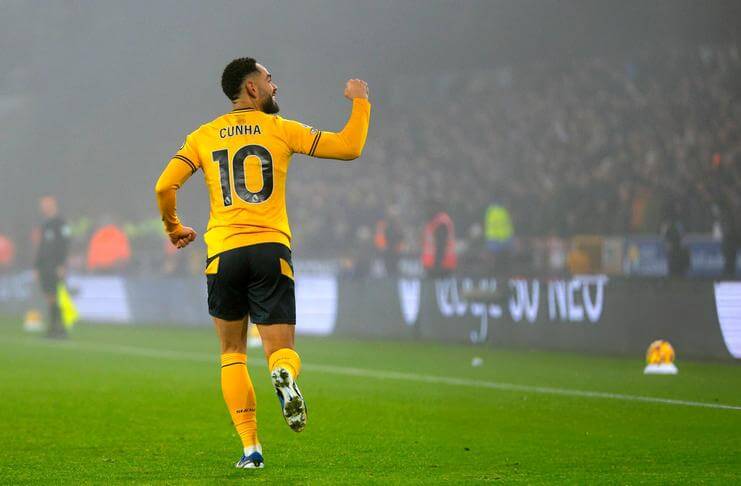 SAH! Matheus Cunha Jadi Rekrutan Pertama Manchester United 2 Matheus Cunha merayakan olympic goal yang dicetak ke gawang Manchester United.