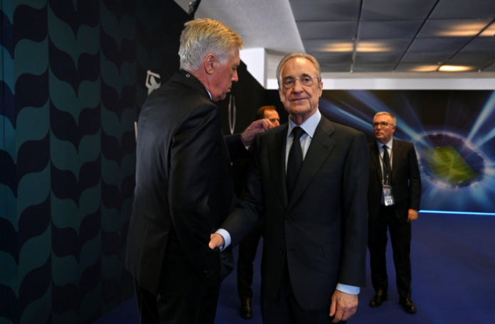 Carlo Ancelotti pensiun - Florentino Perez - Istimewa