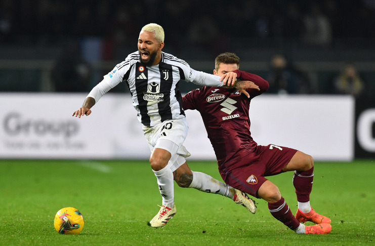 Douglas Luiz Tegaskan Tak Ingin Kembali ke Aston Villa 1 Hasil Liga Italia Juventus dan AC Milan Ditahan Imbang - Douglas Luiz (Football Italia)