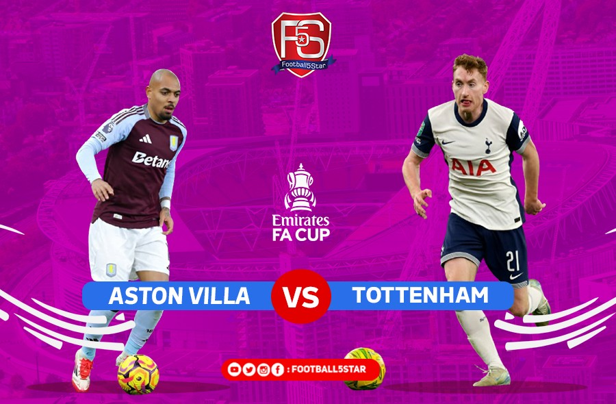 Aston Villa vs Tottenham - Prediksi Piala FA 24-25