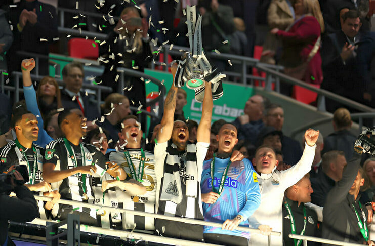 Newcastle United menjuarai Carabao Cup 2024-25.
