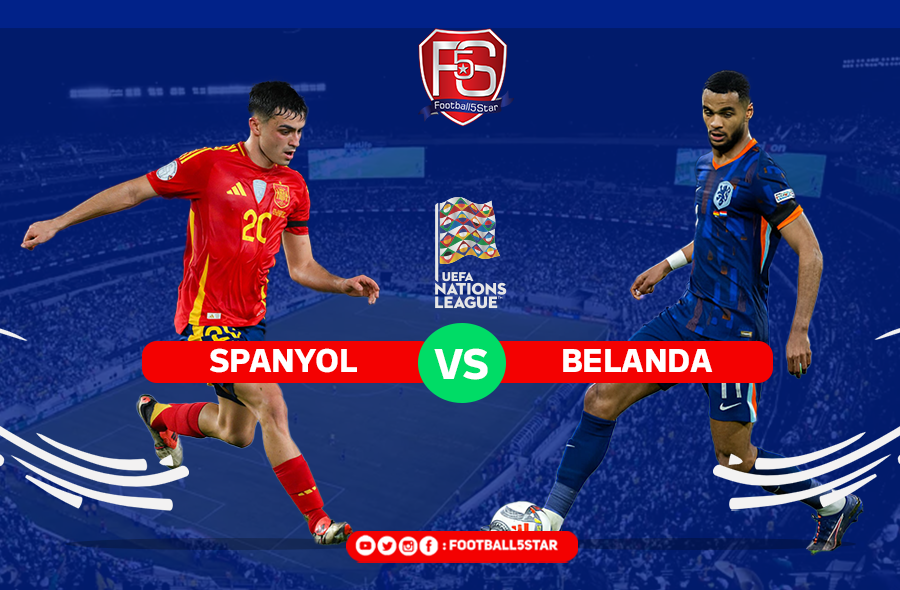 Spanyol vs Belanda - Prediksi UEFA Nations League 2024-25