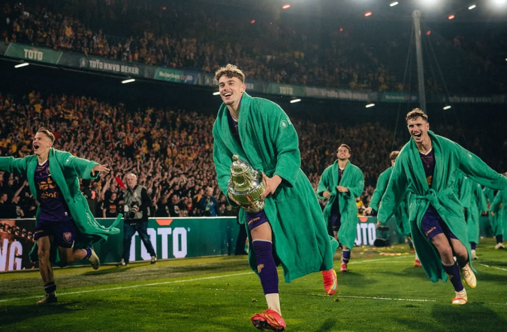Go Ahead Eagles Juara Piala Belanda, Penggawa Timnas Indonesia akan Tampil di Liga Europa 1 Dean James - Go Ahead Eagles juara - @gaeagles 3