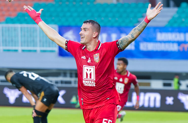 Dewa United Keok, Borneo FC Pesta Gol 1 Hasil Liga 1 Dewa United Keok, Borneo FC Pesta Gol (@malutunitedfc)