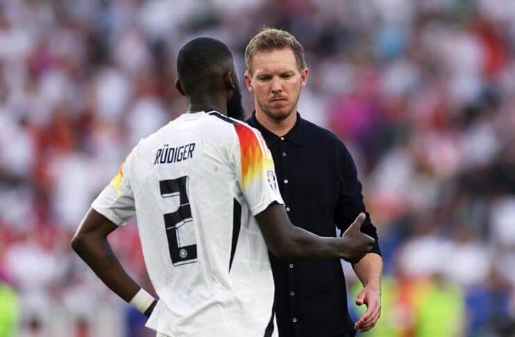 Antonio Ruediger Dinilai Tak Pantas Lagi Bela Timnas Jerman 1 Julian Nagelsmann diminta bertindak tegas kepada Antonio Ruediger.