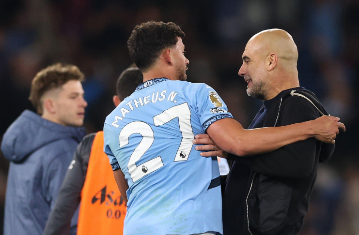 Pep Guardiola Ultimatum Manajemen Manchester City 2 Pep Guardiola - Matheus Nunes - Manchester City - Istimewa 2