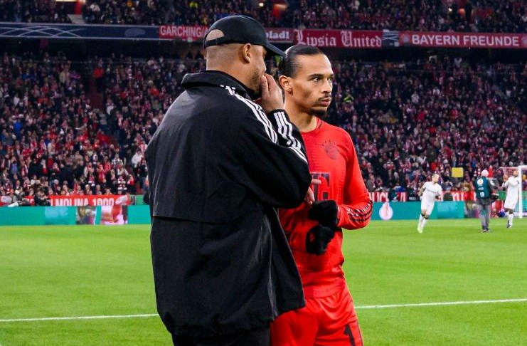 Vincent Kompany Tak Mau Ikut Campur Urusan Kontrak Leroy Sane 1 Bayern Munich - Vincent Kompany - Leroy Sane - Istimewa 2