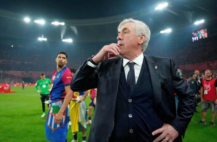Gelar LaLiga Ada di Tangan Barcelona 3 Carlo Ancelotti yakin Real Madrid tak inferior terhadap Barcelona.