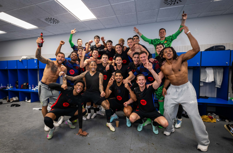 Fermin Lopez Ungkap Penyebab Skuad Barcelona Langsung Lari ke Ruang Ganti 1 Fermin Lopez - Barcelona juara LaLiga - @fcbarcelona