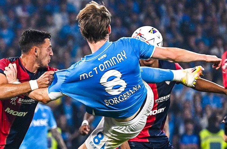 Napoli Raih Scudetto 2024-25! 1 Hasil Liga Italia Napoli Raih Scudetto 2024-25 - Scott McTominay (@brfootball)