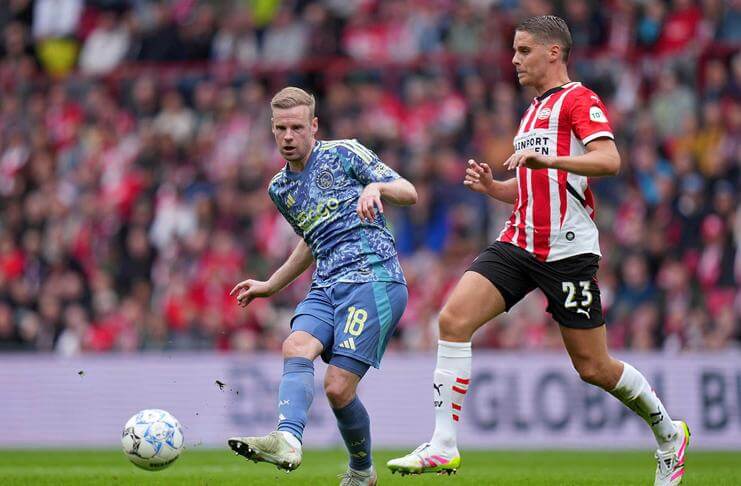 Nazar Joey Veerman jika PSV Gagal Juara Eredivisie 1 Joey Veerman kaget PSV bisa mengudeta Ajax.
