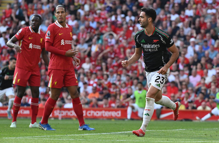 Arsenal Beruntung Tak Kalah di Markas Liverpool 1 Liverpool vs Arsenal - Newcastle vs Chelsea - Klasemen Liga Inggris - Istimewa 2