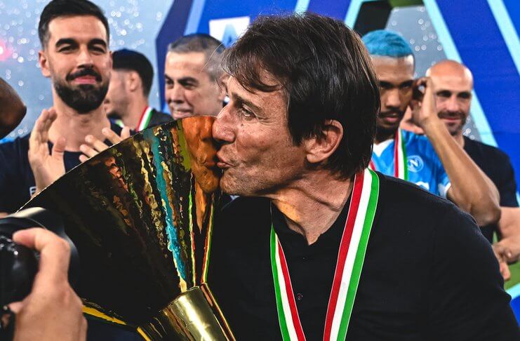 Saya Tak Bisa Paksa Antonio Conte Bertahan 3 Napoli Scudetto dan Fakta-Fakta Menarik Lainnya - Antonio Conte (@SerieA)