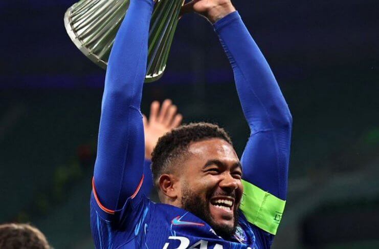 Reece James Akui Kecewa Tak Jadi Starter di Final Conference League (@FrankKhalidUK)