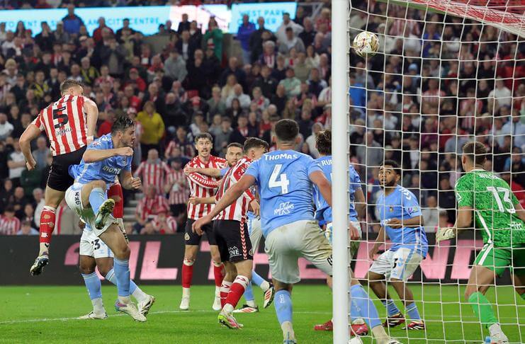 Dramatis! Sunderland Lolos ke Final Play Off 1 Sundulan Dan Ballard yang membawa Sunderland ke final play off.