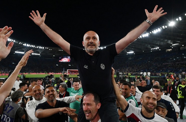 Vincenzo Italiano Tak Bisa Jamin Masa Depannya di Bologna 3 Vincenzo Italiano Tak Bisa Menjamin Masa Depannya di Bologna (Il Resto del Carlino)